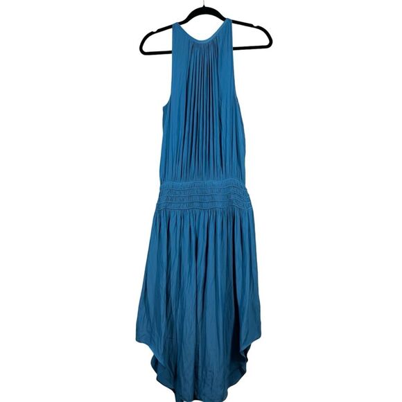 Ramy Brook Paris Sleeveless Mini Dress in Blue Lagoon Women’s Medium - Picture 1 of 7